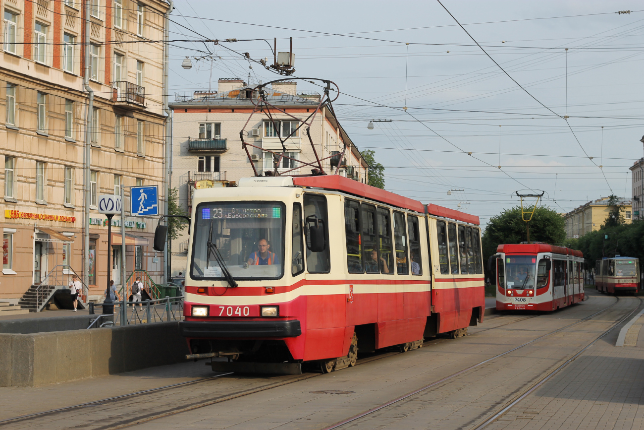 Санкт-Петербург, ЛВС-86М2 № 7040 Санкт-Петербург, ЛВС-86М2 № 7040