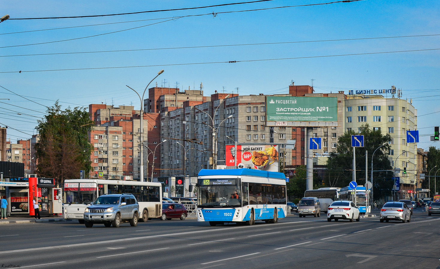 Новосибирск, УТТЗ-6241.01 «Горожанин» № 1502