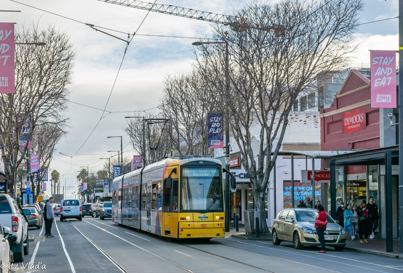 Аделаида, Bombardier Flexity Classic № 107