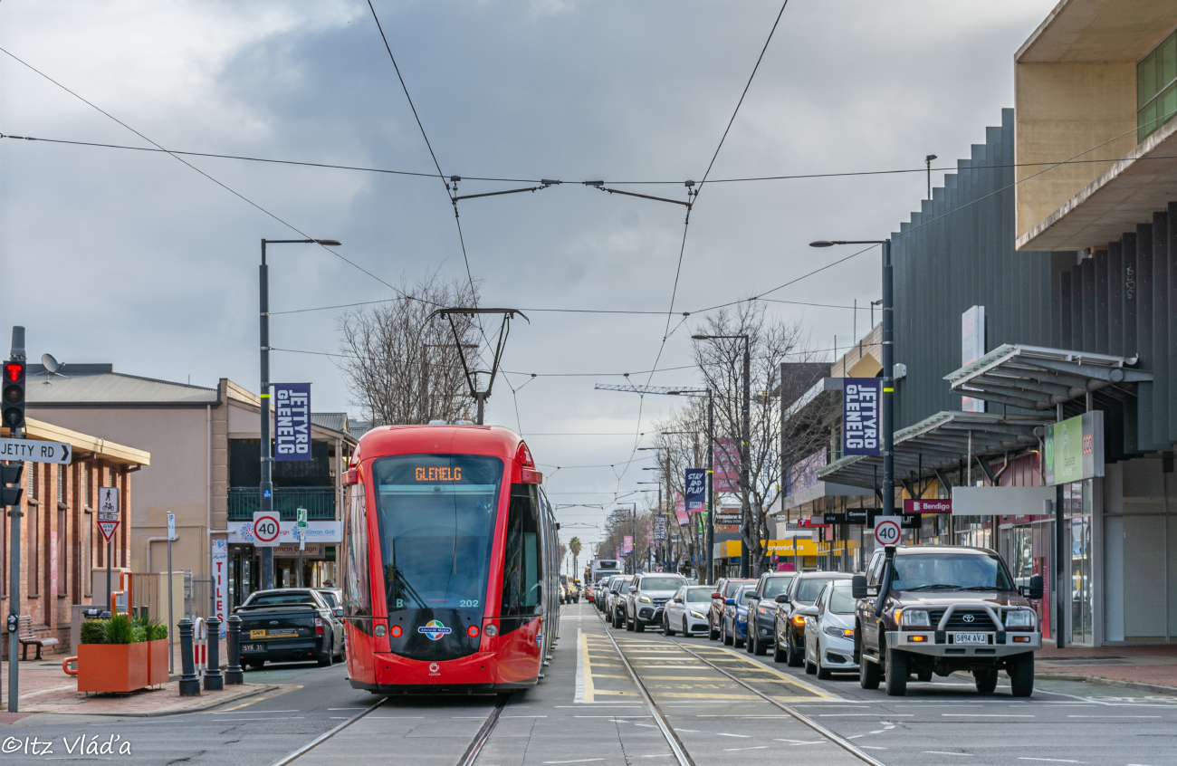 Аделаида, Alstom Citadis 302 № 202