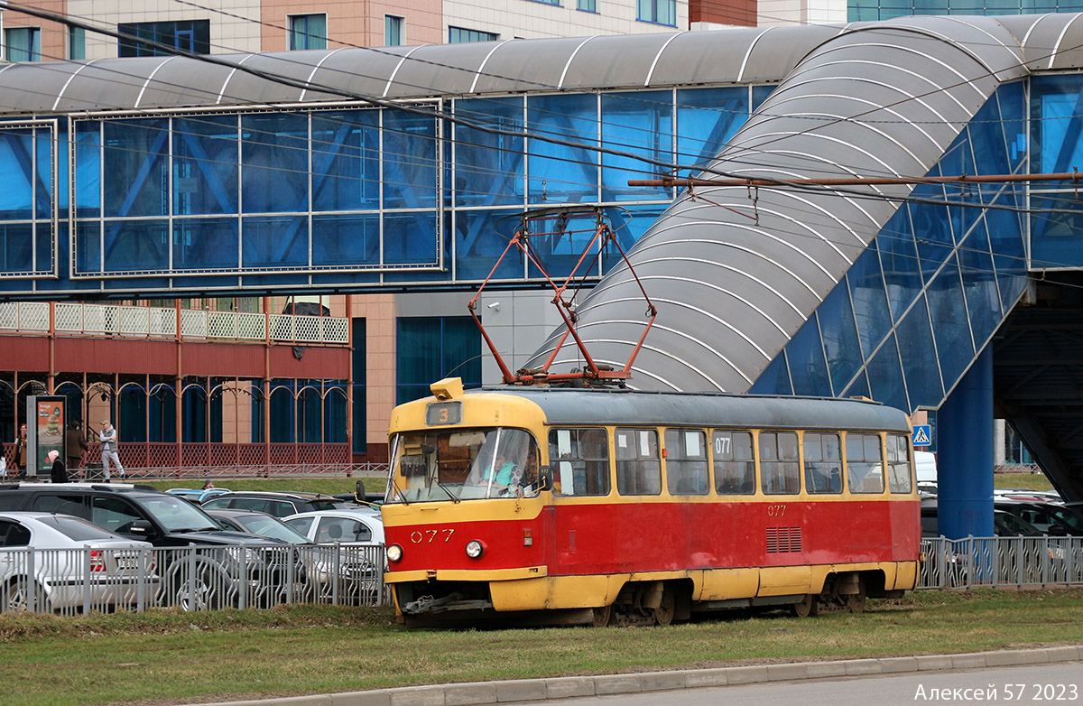 Орёл, Tatra T3SU № 077
