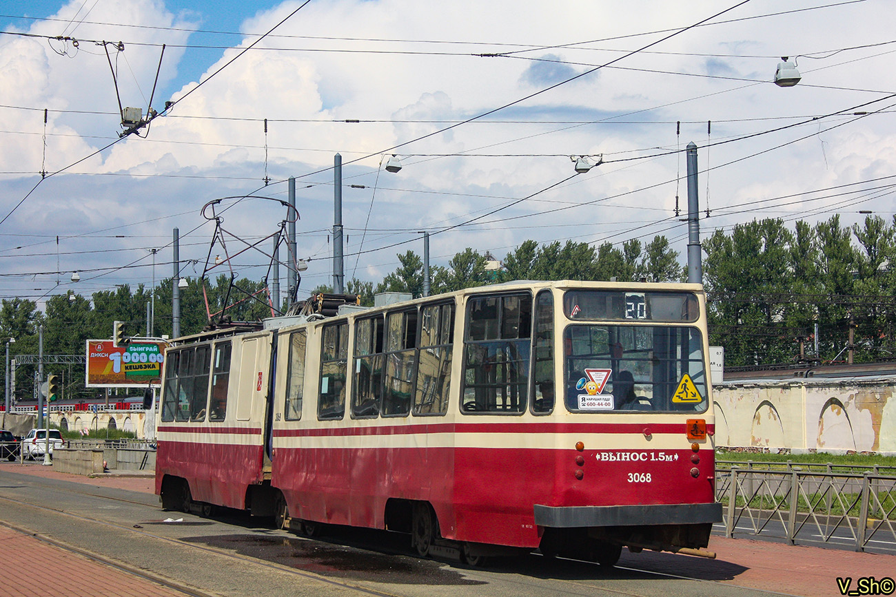 Санкт-Петербург, ЛВС-86К-М № 3068