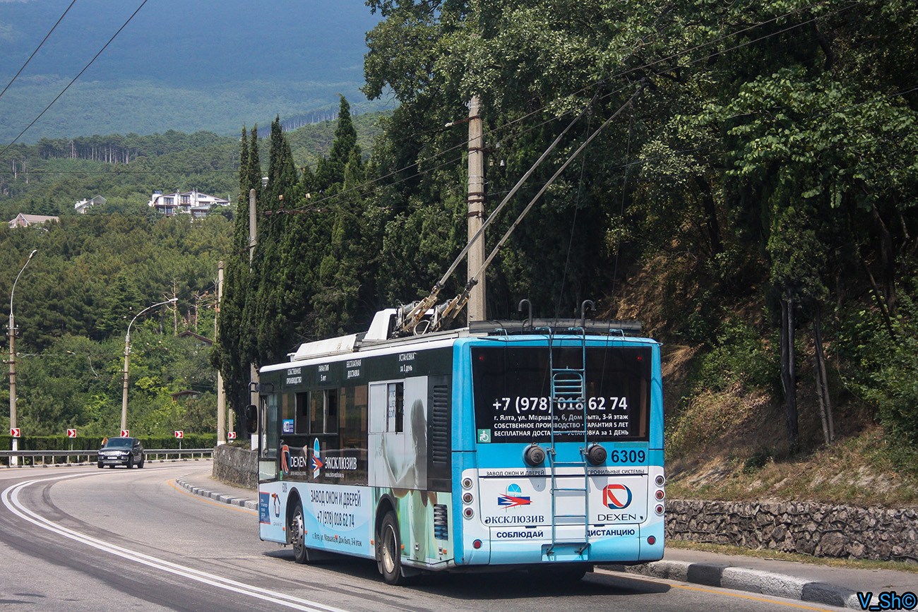 Крымский троллейбус, Богдан Т60111 № 6309