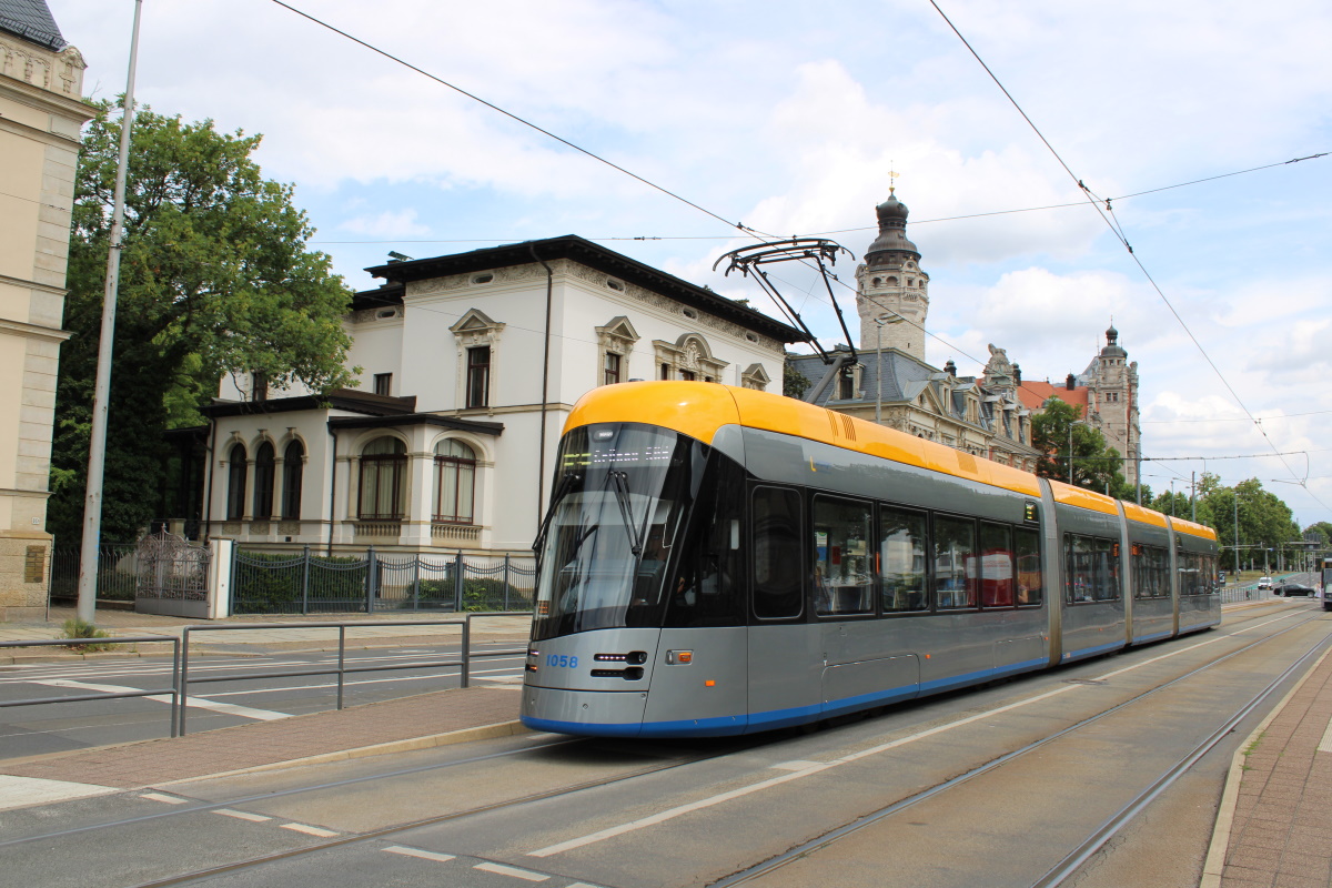 Лейпциг, Solaris Tramino Leipzig (NGT10) № 1058