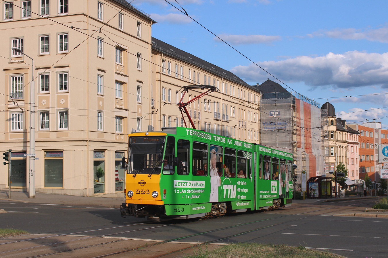 Плауэн, Tatra KT4DMC № 224