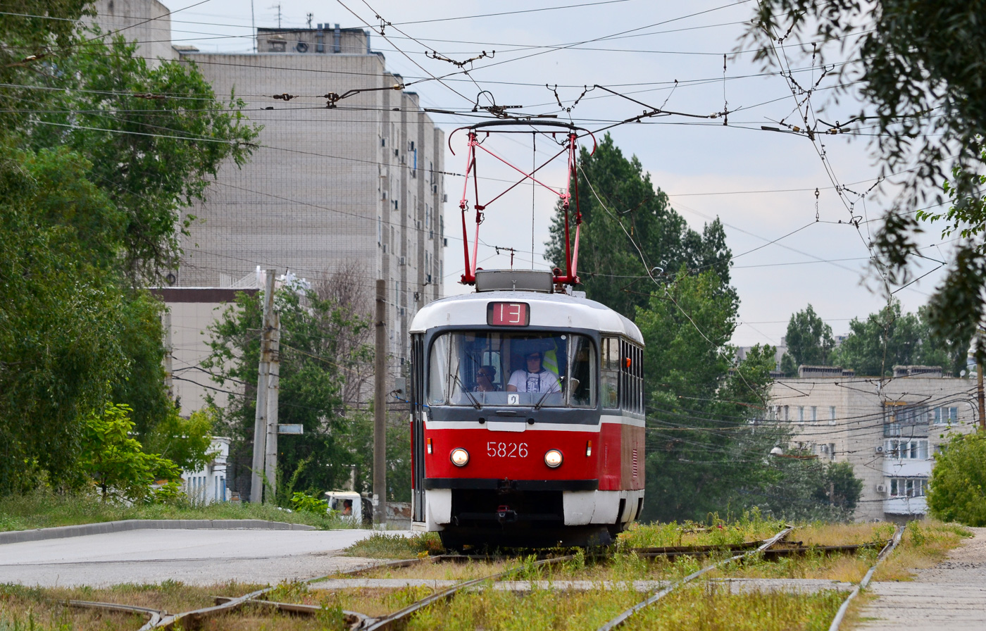Волгоград, Tatra T3SU № 5826