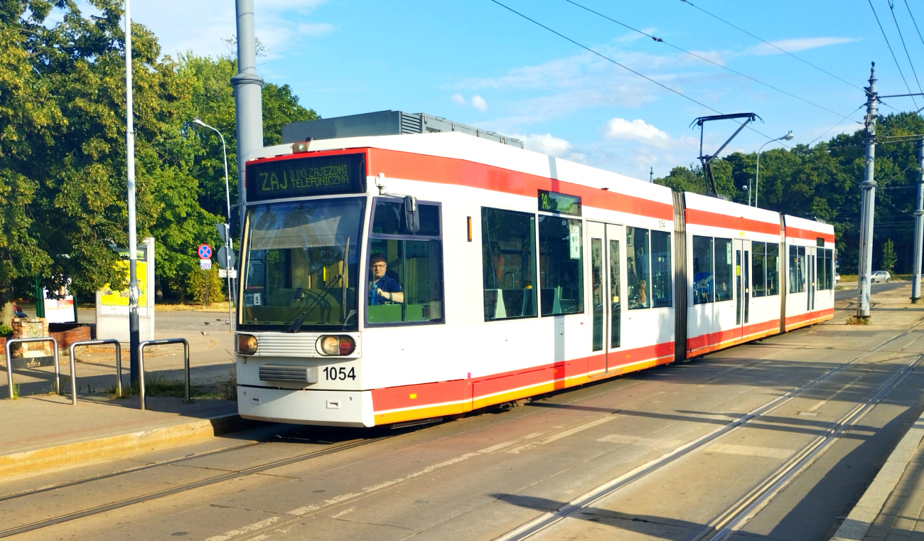 Лодзь, Duewag MGT6D № 1054