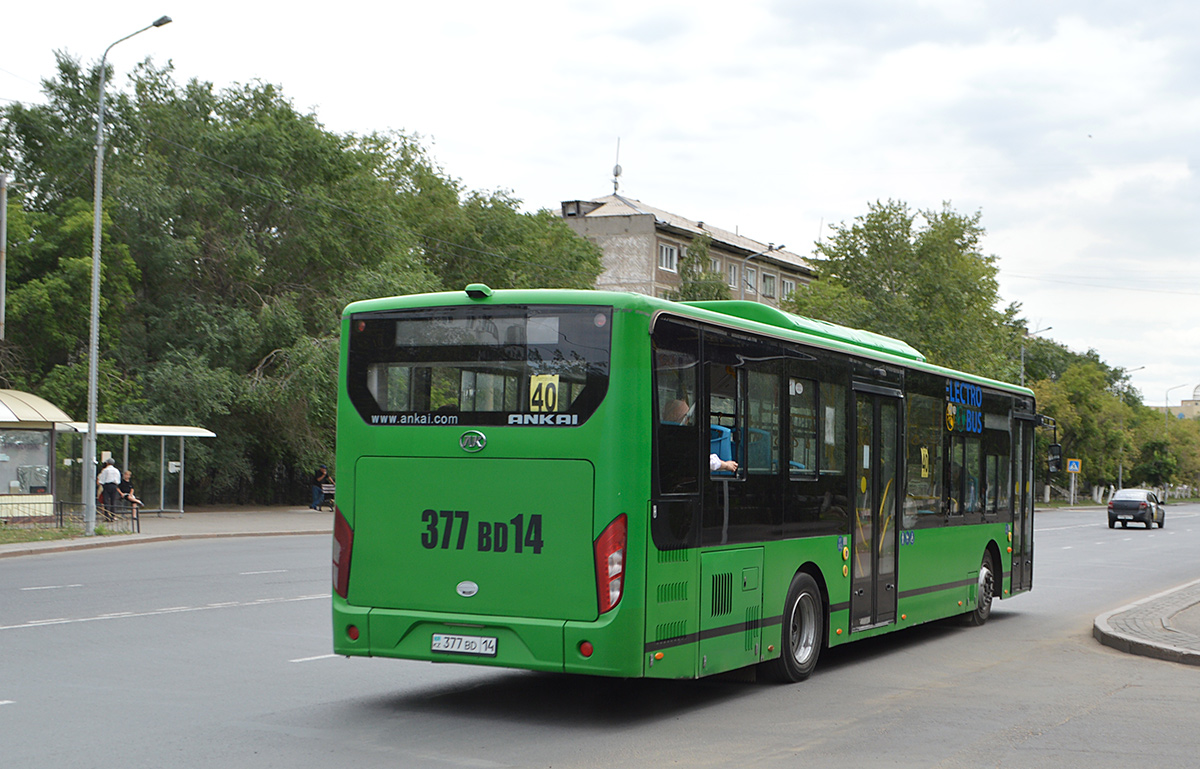 Павлодар, Ankai HFF6124G03EV3 № 377 BD 14