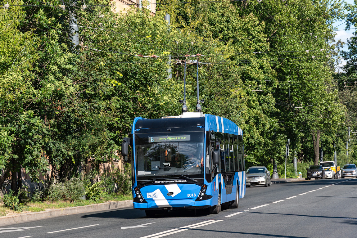 Санкт-Петербург, ВМЗ-5298.01 «Авангард» № 5018