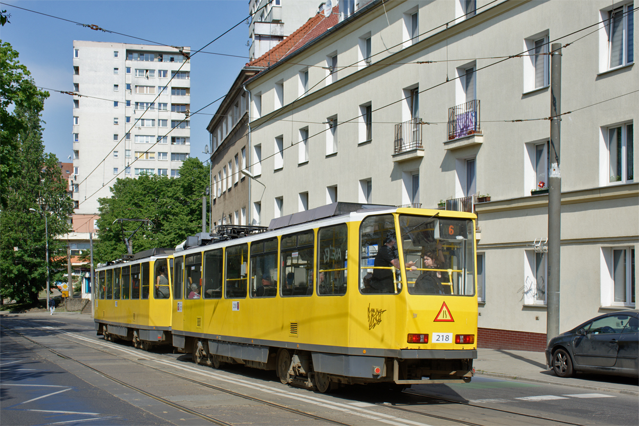 Щецин, Tatra T6A2M № 218