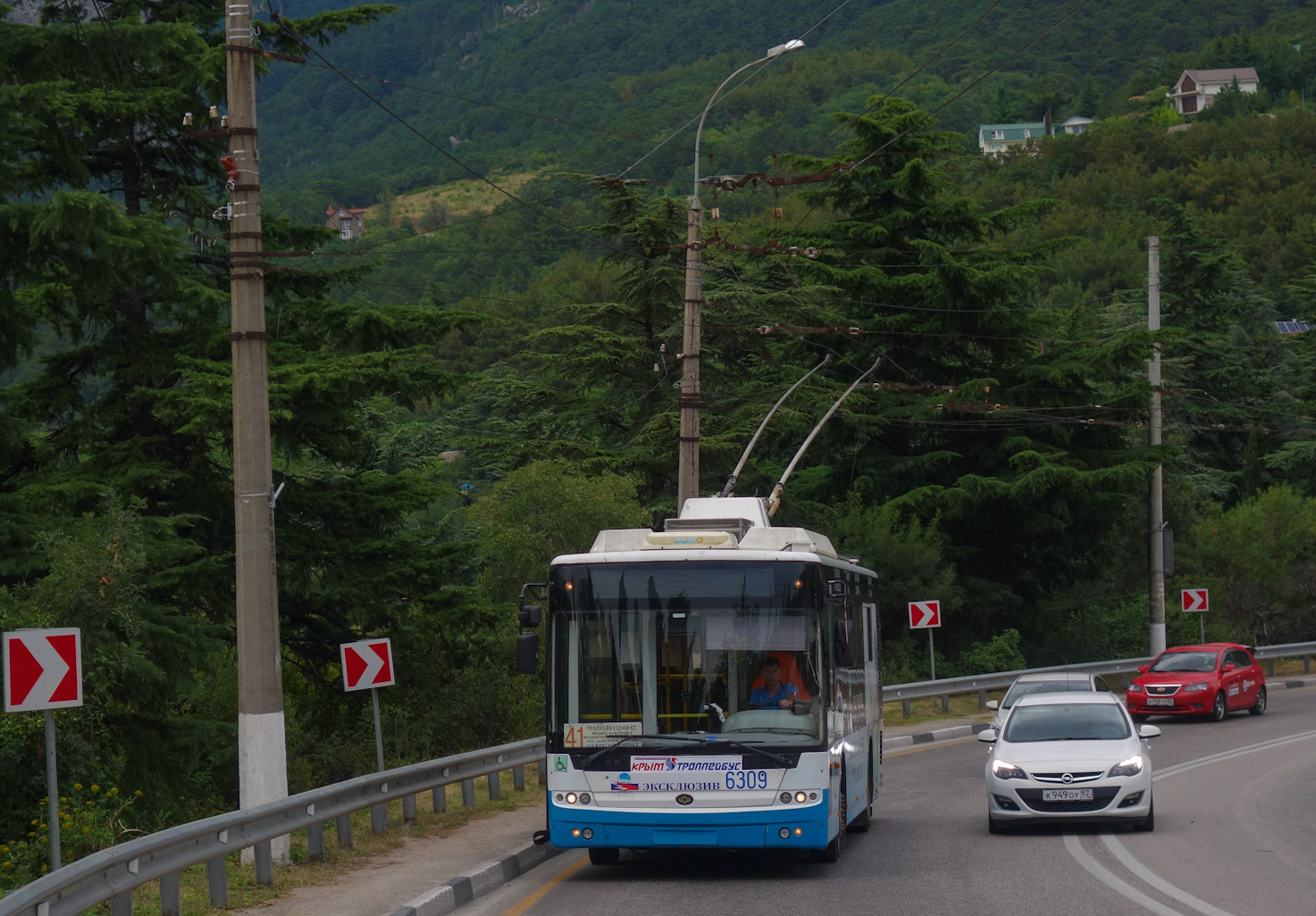 Крымский троллейбус, Богдан Т60111 № 6309