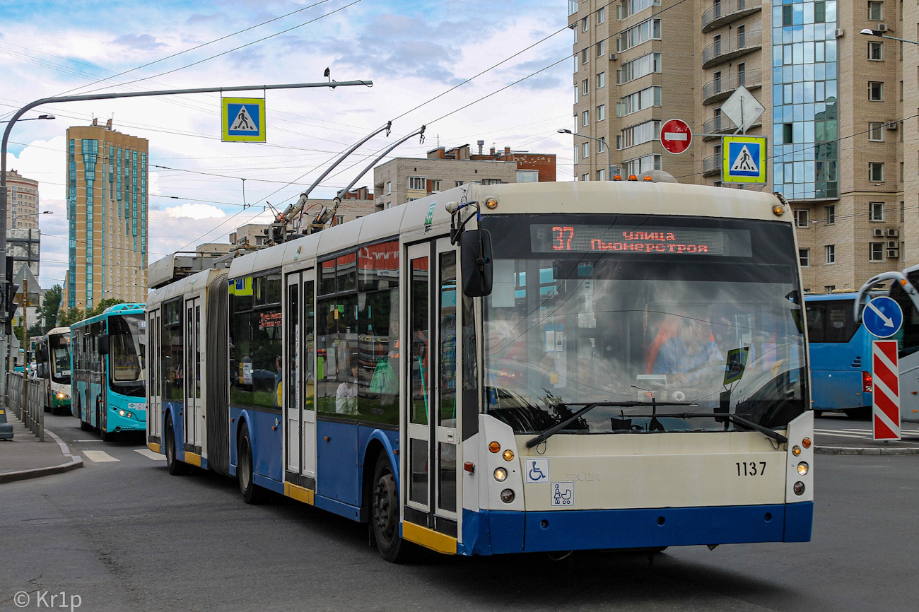 Санкт-Петербург, Тролза-6206.01 «Мегаполис» № 1137