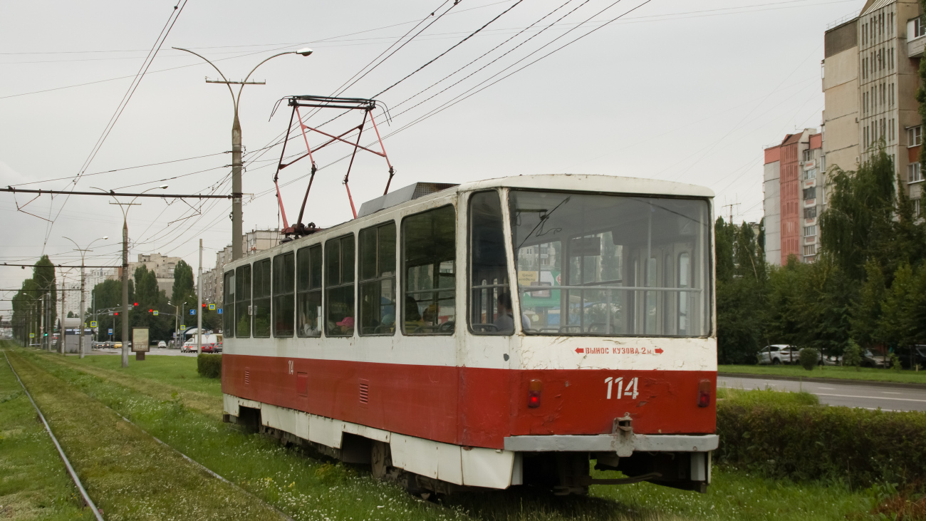 Липецк, Tatra T6B5SU № 114