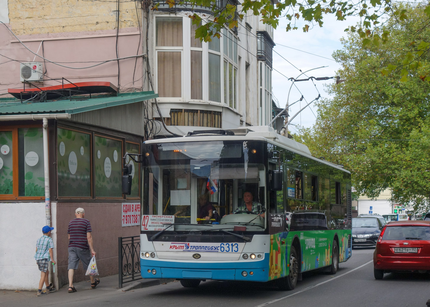 Крымский троллейбус, Богдан Т60111 № 6313