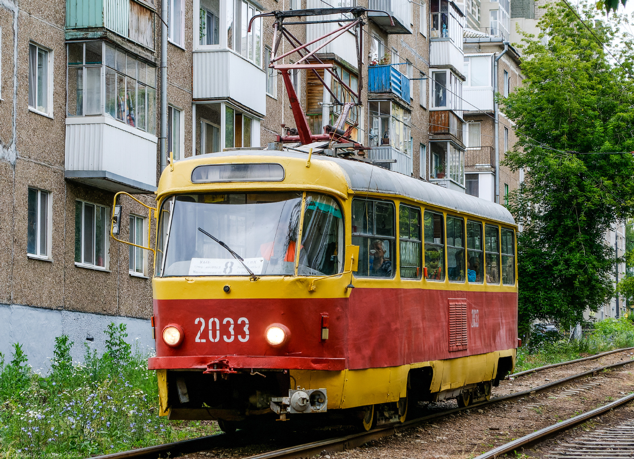 Уфа, Tatra T3D № 2033