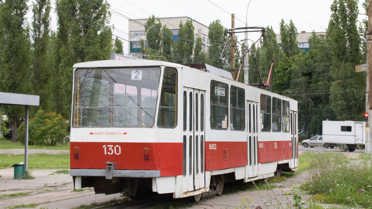 Липецк, Tatra T6B5SU № 130