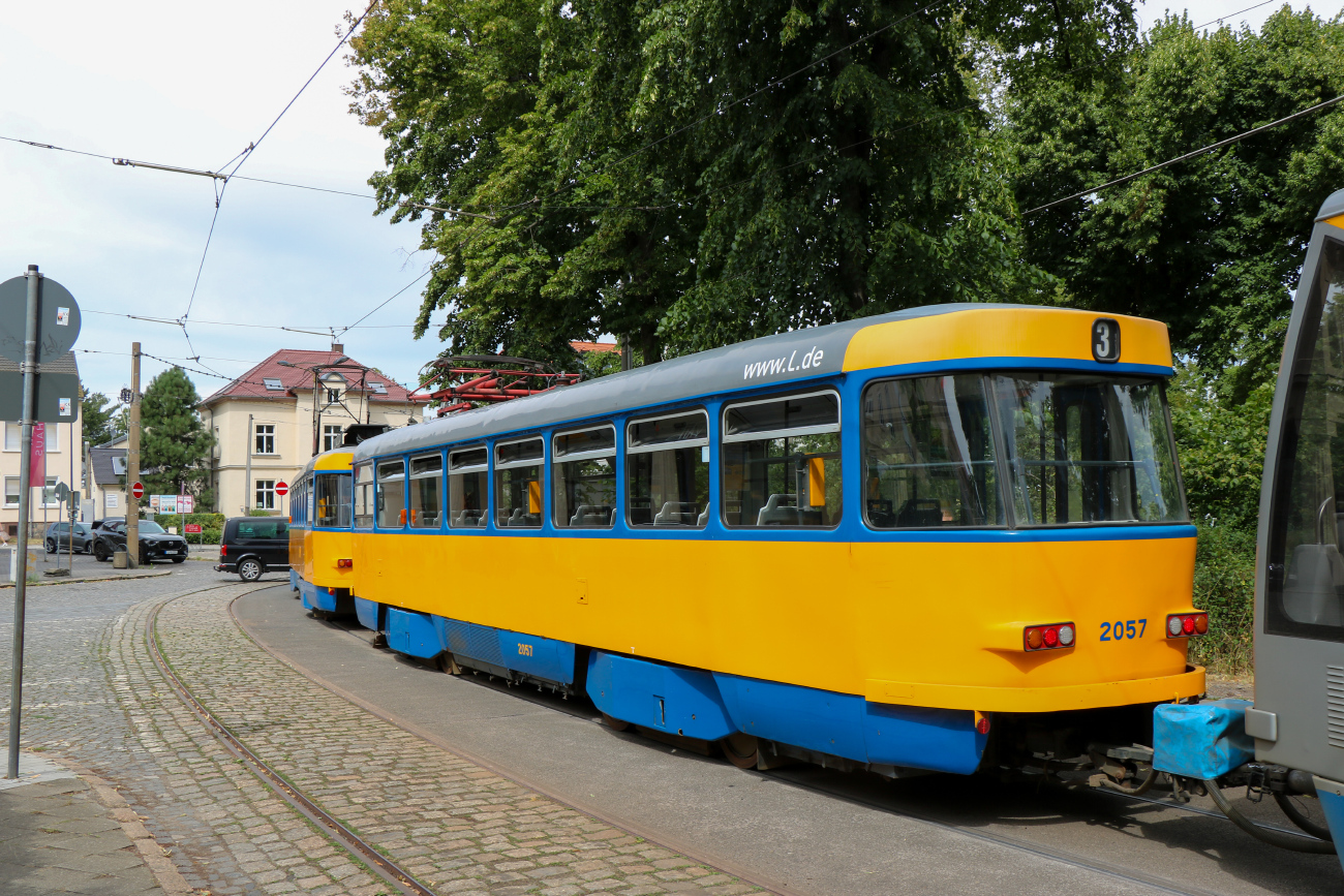 Лейпциг, Tatra T4D-M2 № 2057 Лейпциг, Tatra T4D-M2 № 2057