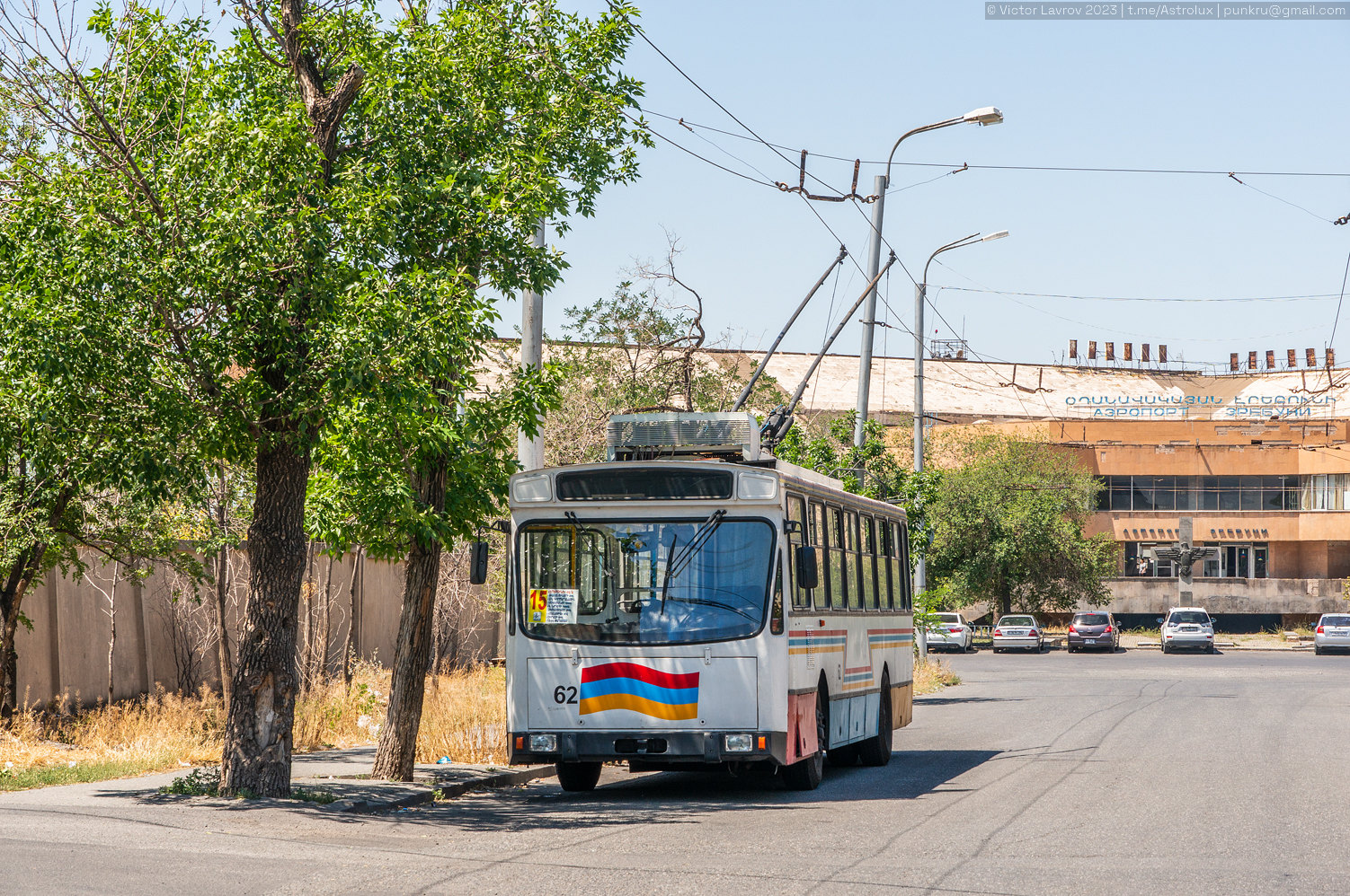 Ереван, Škoda 14Tr № 62