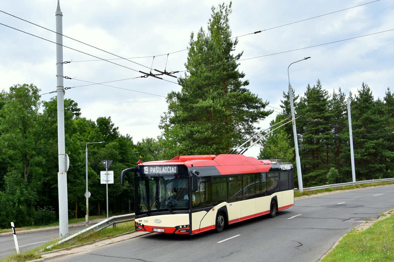 Вильнюс, Solaris Trollino IV 12 Škoda № 2759