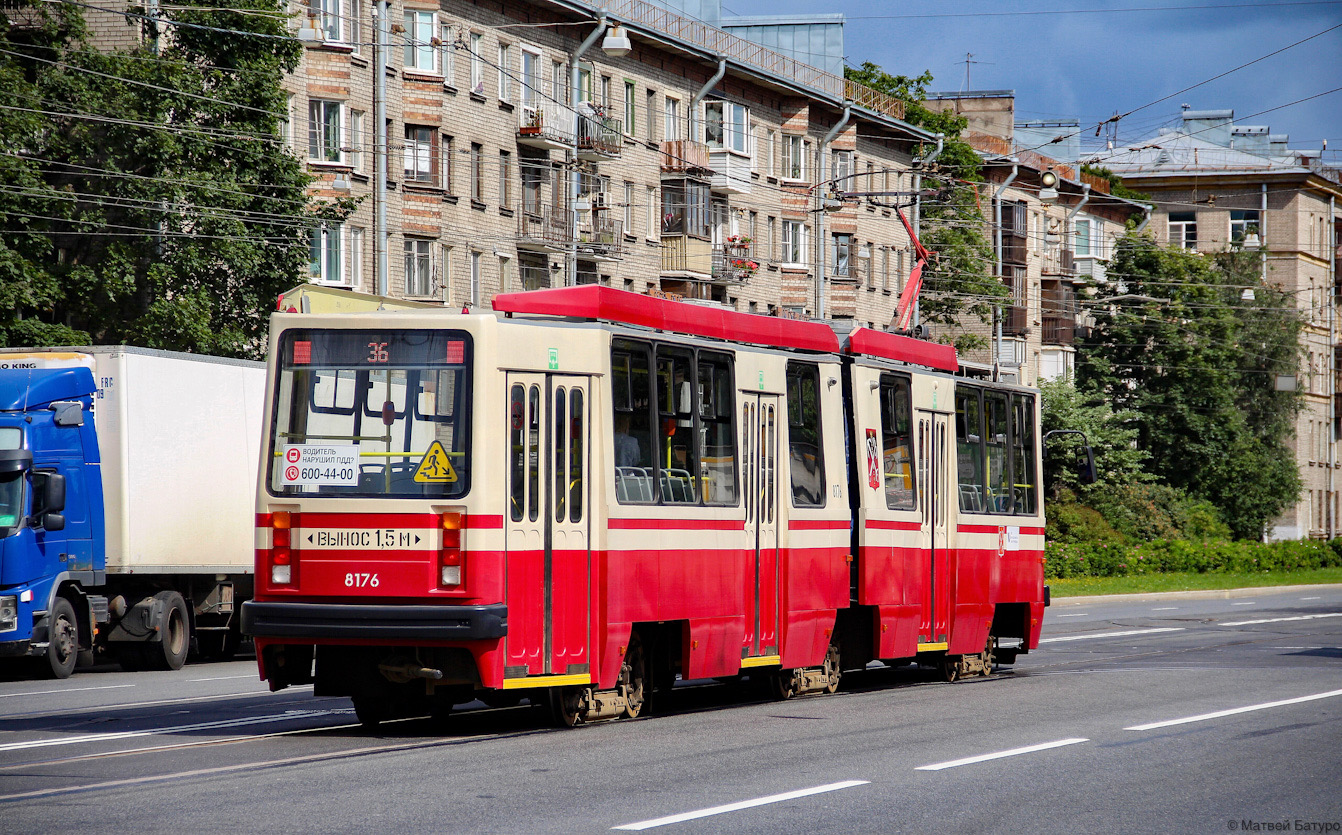 Санкт-Петербург, ЛВС-86М2 № 8176