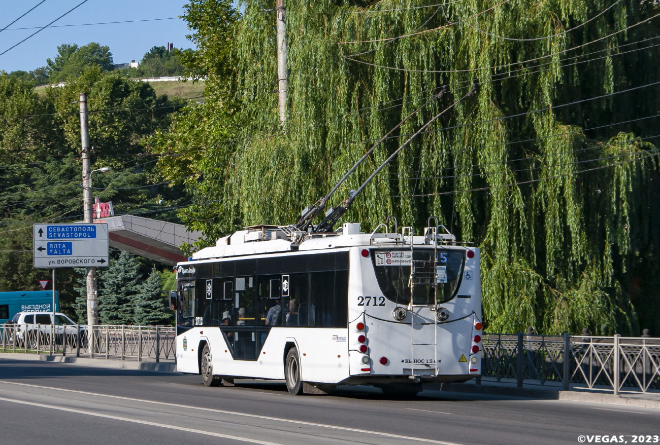 ყირიმის ტროლეიბუსი, VMZ-5298.01 “Avangard” № 2712