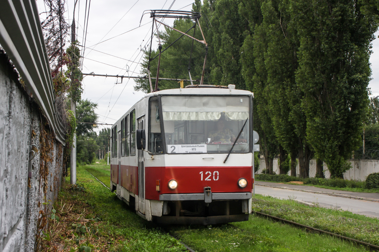 Липецк, Tatra T6B5SU № 120