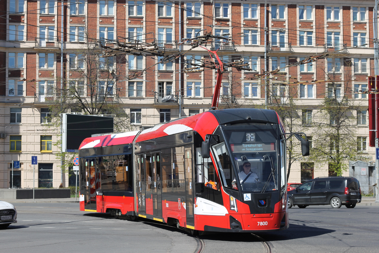 Санкт-Петербург, 71-923М «Богатырь-М» № 7800