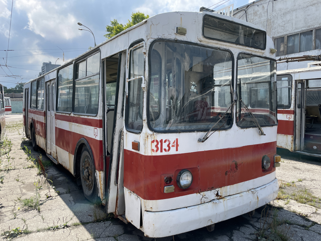 Самара, ЗиУ-682В-012 [В0А] № 3134; Самара — Троллейбусное депо № 3