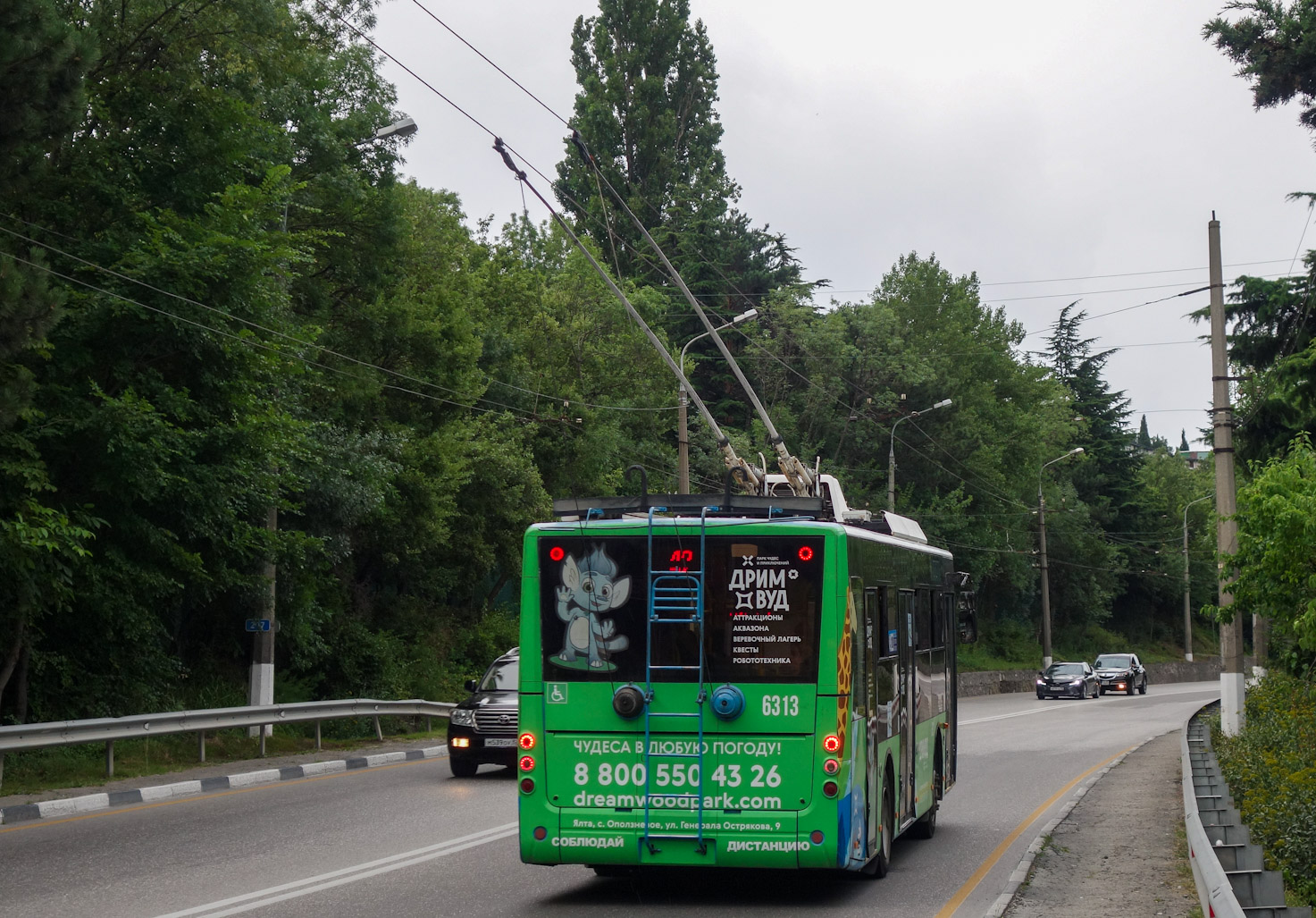 Крымский троллейбус, Богдан Т60111 № 6313