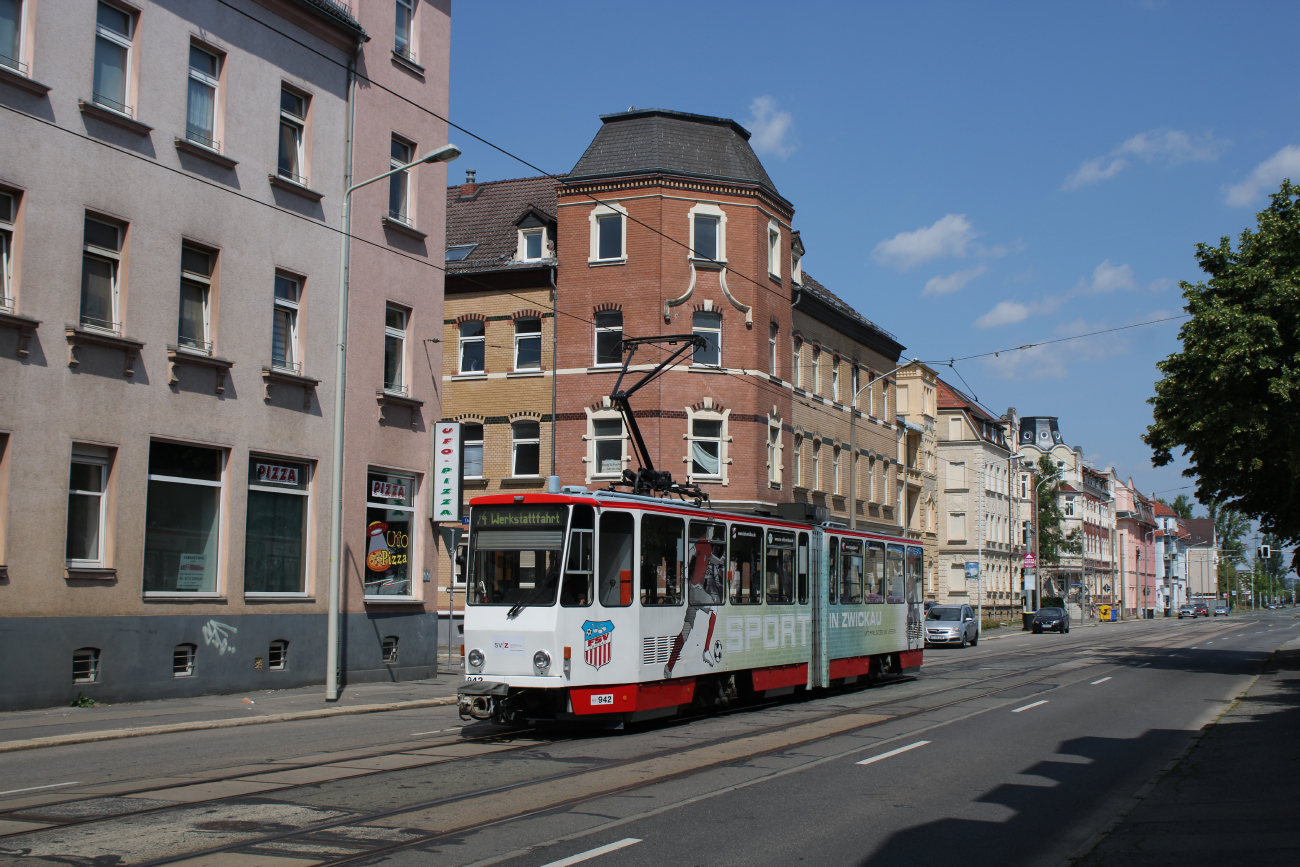 Цвиккау, Tatra KT4DMC № 942