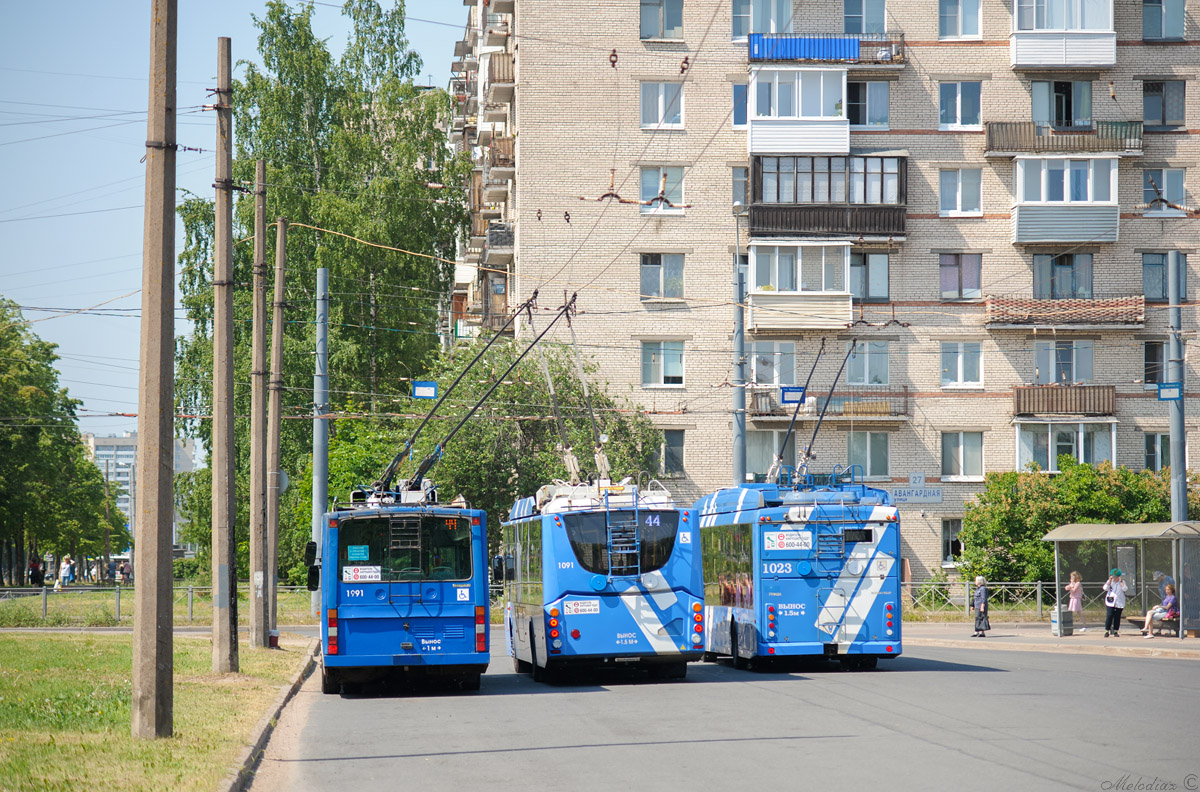 Санкт-Петербург, ВМЗ-5298.01 (ВМЗ-463) № 1991; Санкт-Петербург, ВМЗ-5298.01 «Авангард» № 1091