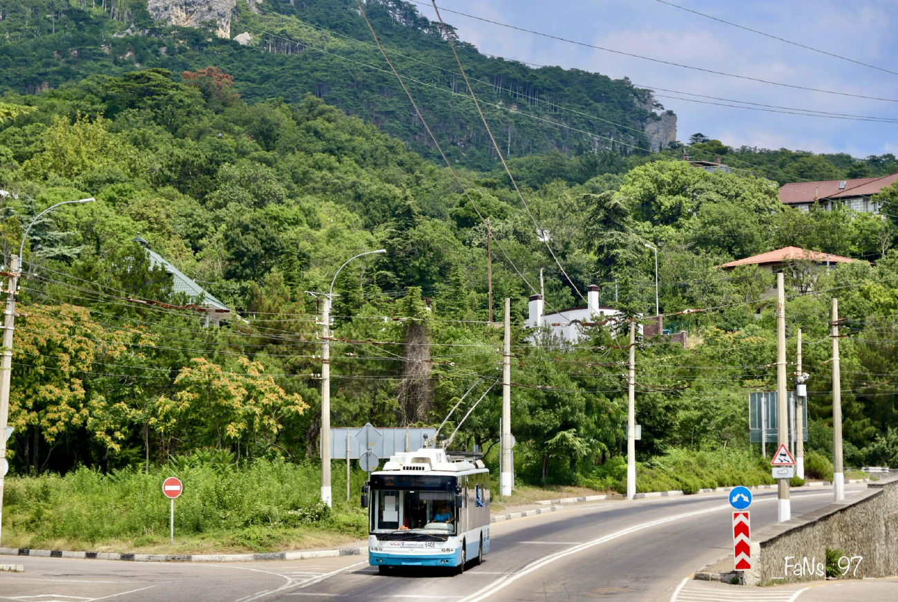 Крымский троллейбус, Богдан Т70115 № 6408