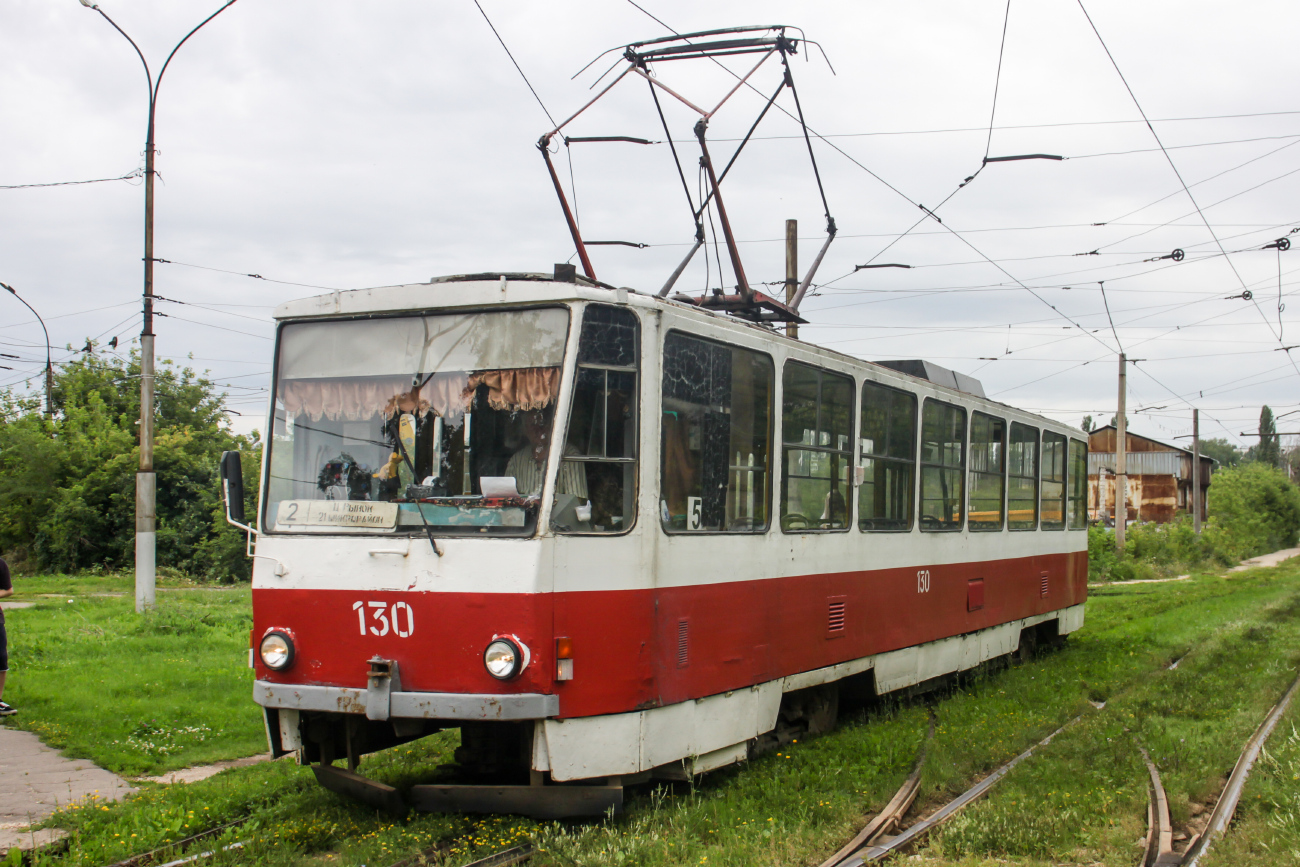 Липецк, Tatra T6B5SU № 130
