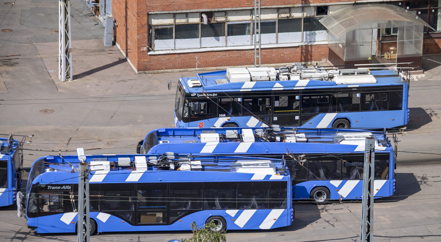 Санкт-Петербург — Новые троллейбусы; Санкт-Петербург — Совмещённый трамвайно-троллейбусный парк Санкт-Петербург — Новые троллейбусы; Санкт-Петербург — Совмещённый трамвайно-троллейбусный парк