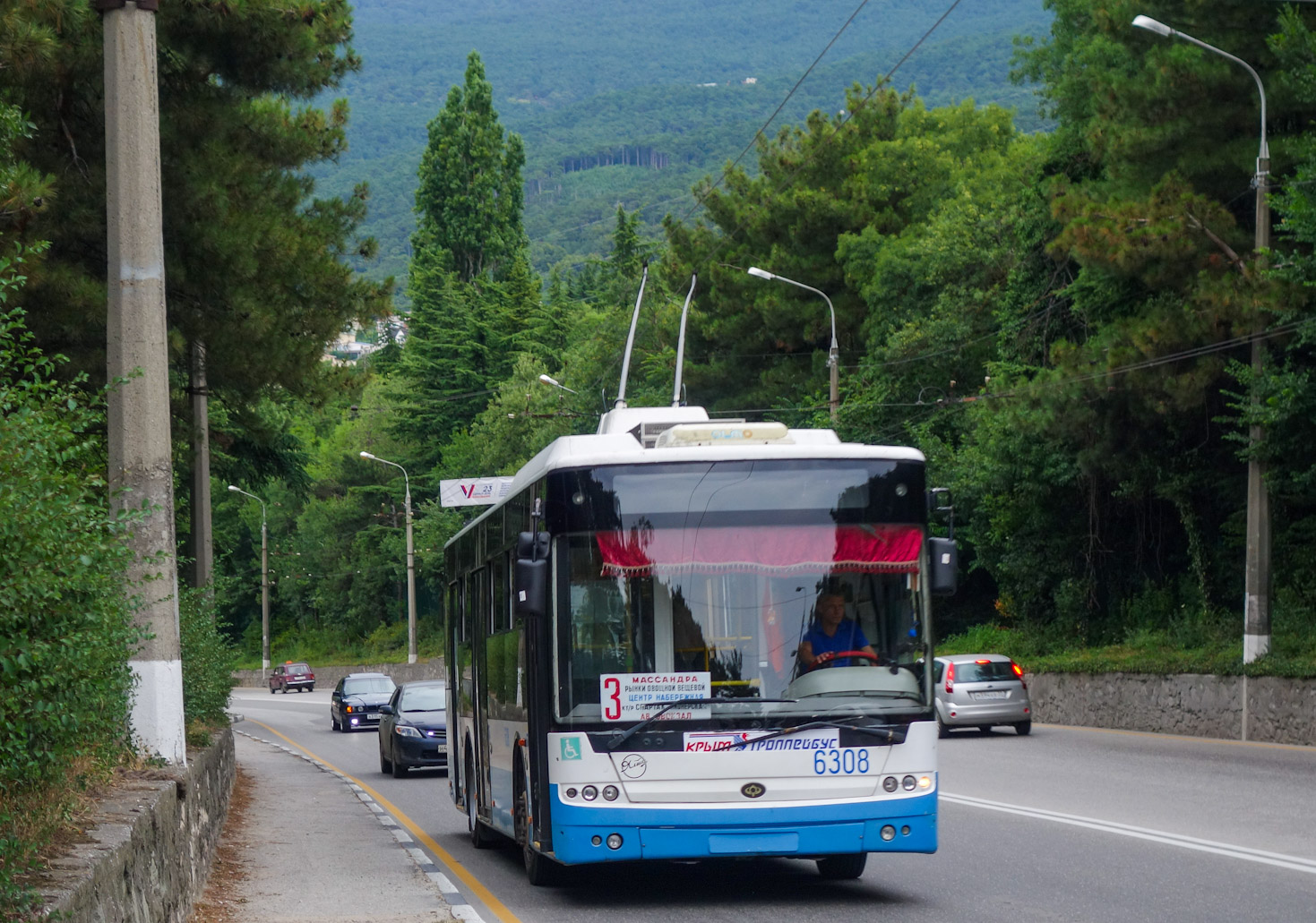 Крымский троллейбус, Богдан Т60111 № 6308