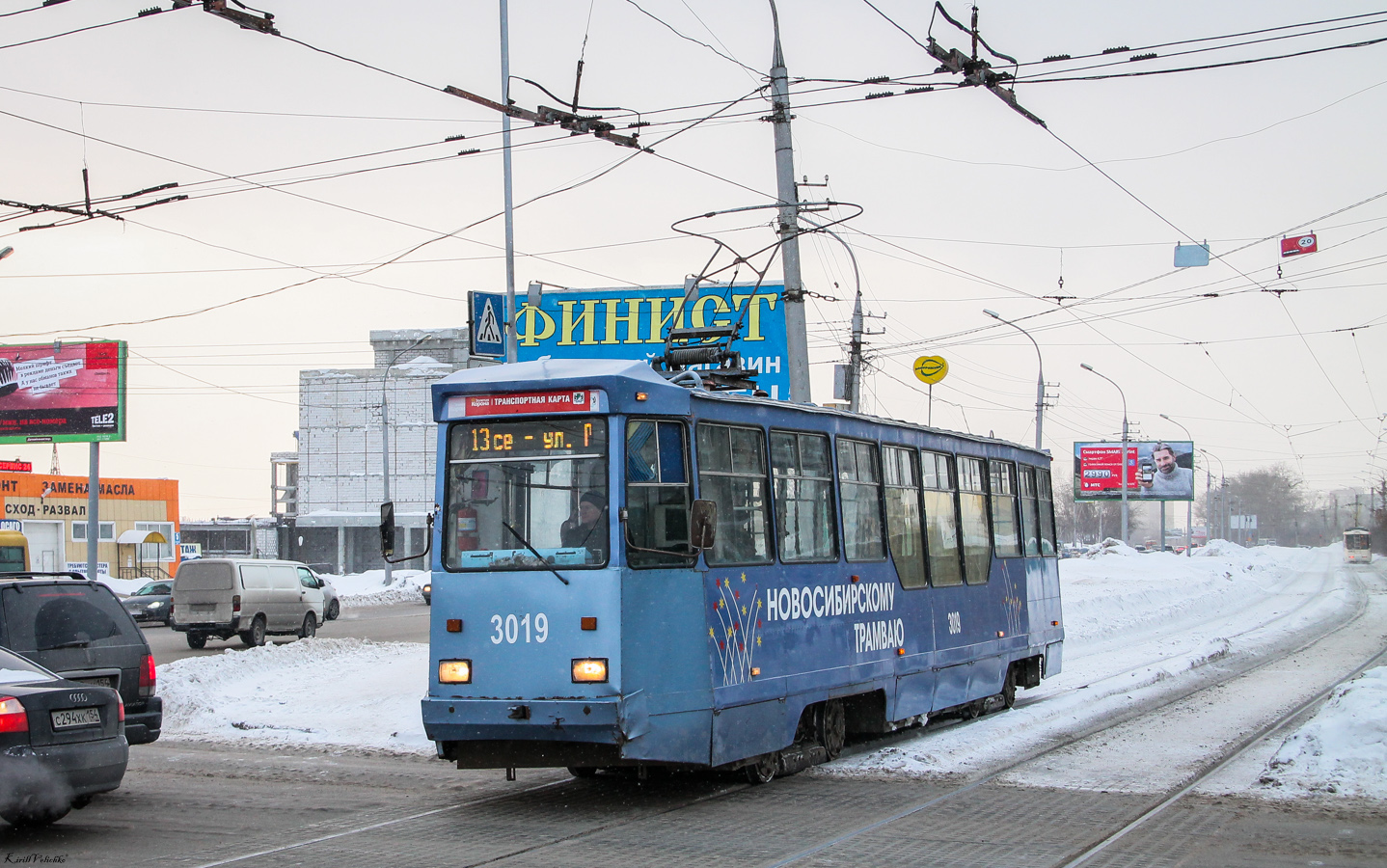 Новосибирск, 71-605 (КТМ-5М3) № 3019