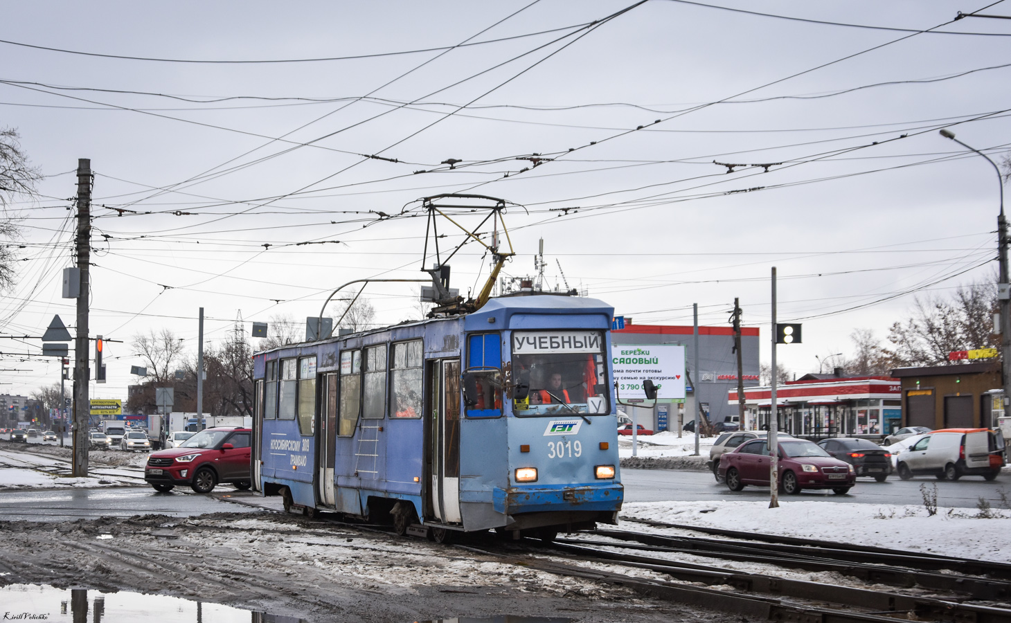 Новосибирск, 71-605 (КТМ-5М3) № 3019