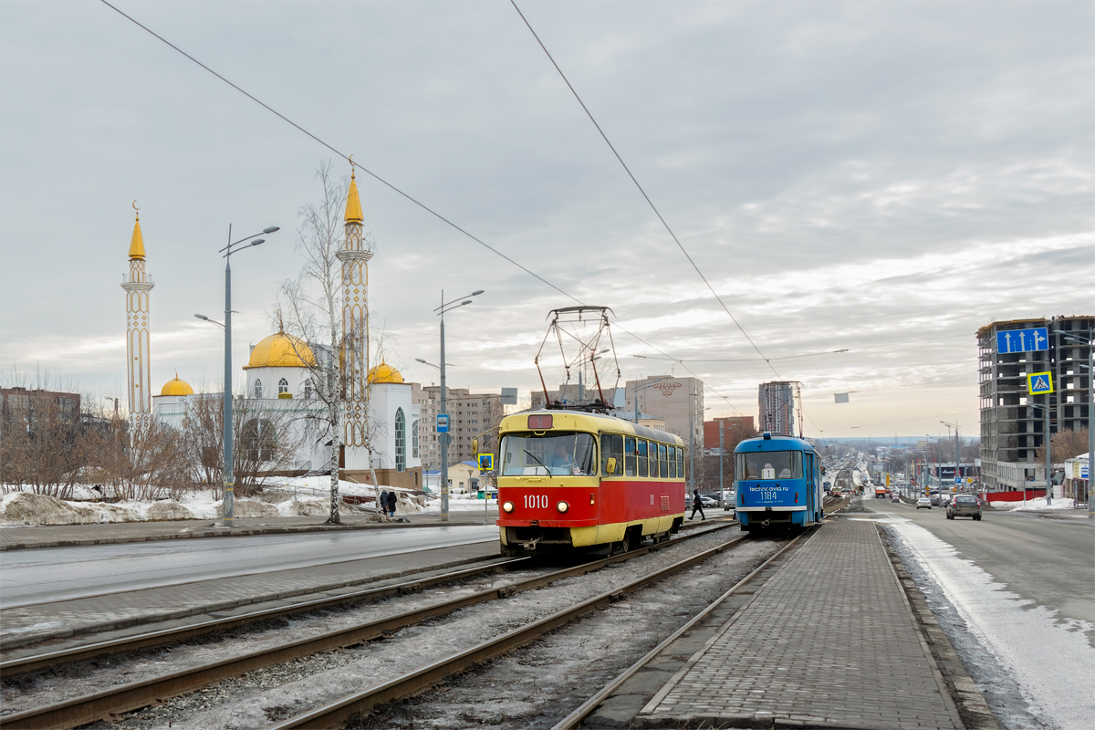 Ижевск, Tatra T3SU мод. Ижевск № 1010