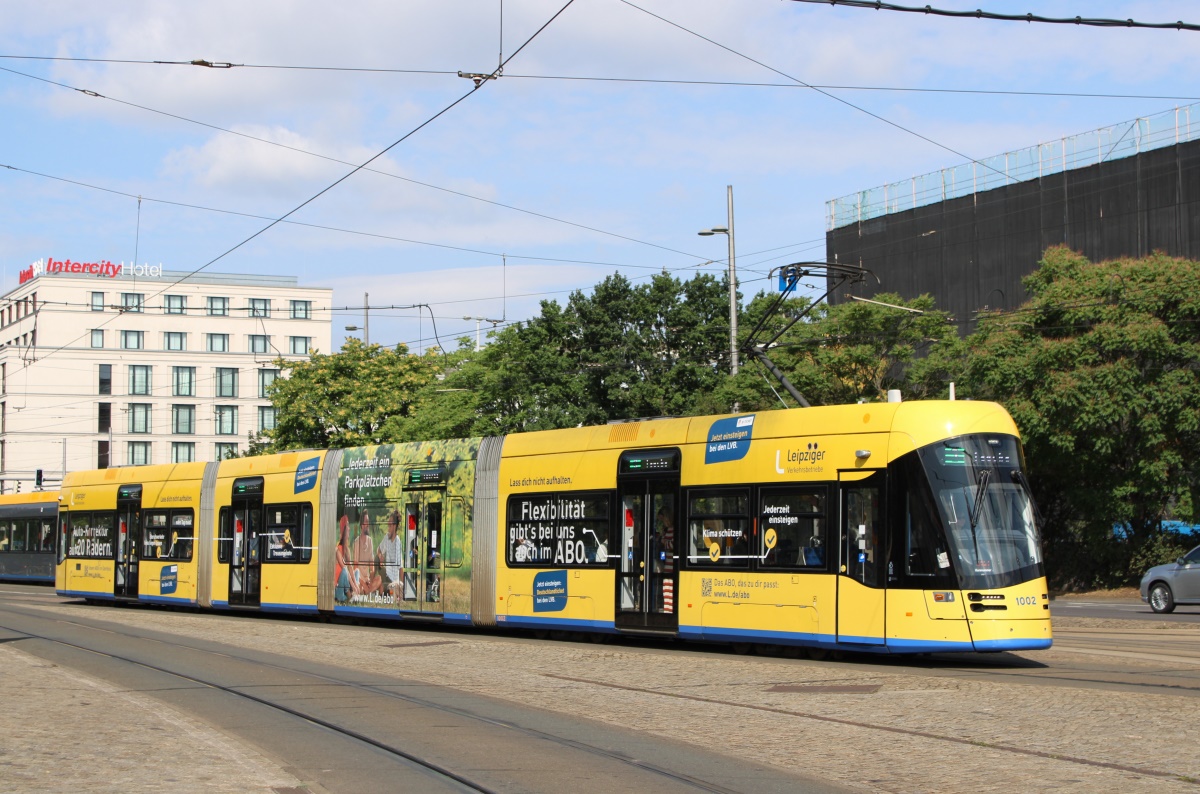 Лейпциг, Solaris Tramino Leipzig (NGT10) № 1002