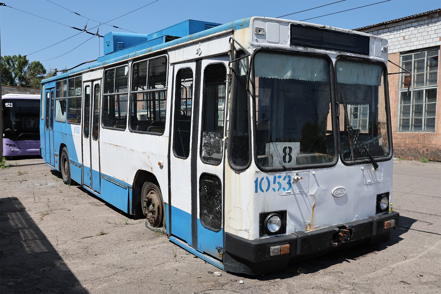 Донецк, ЮМЗ Т2 мод. 7 № 1053
