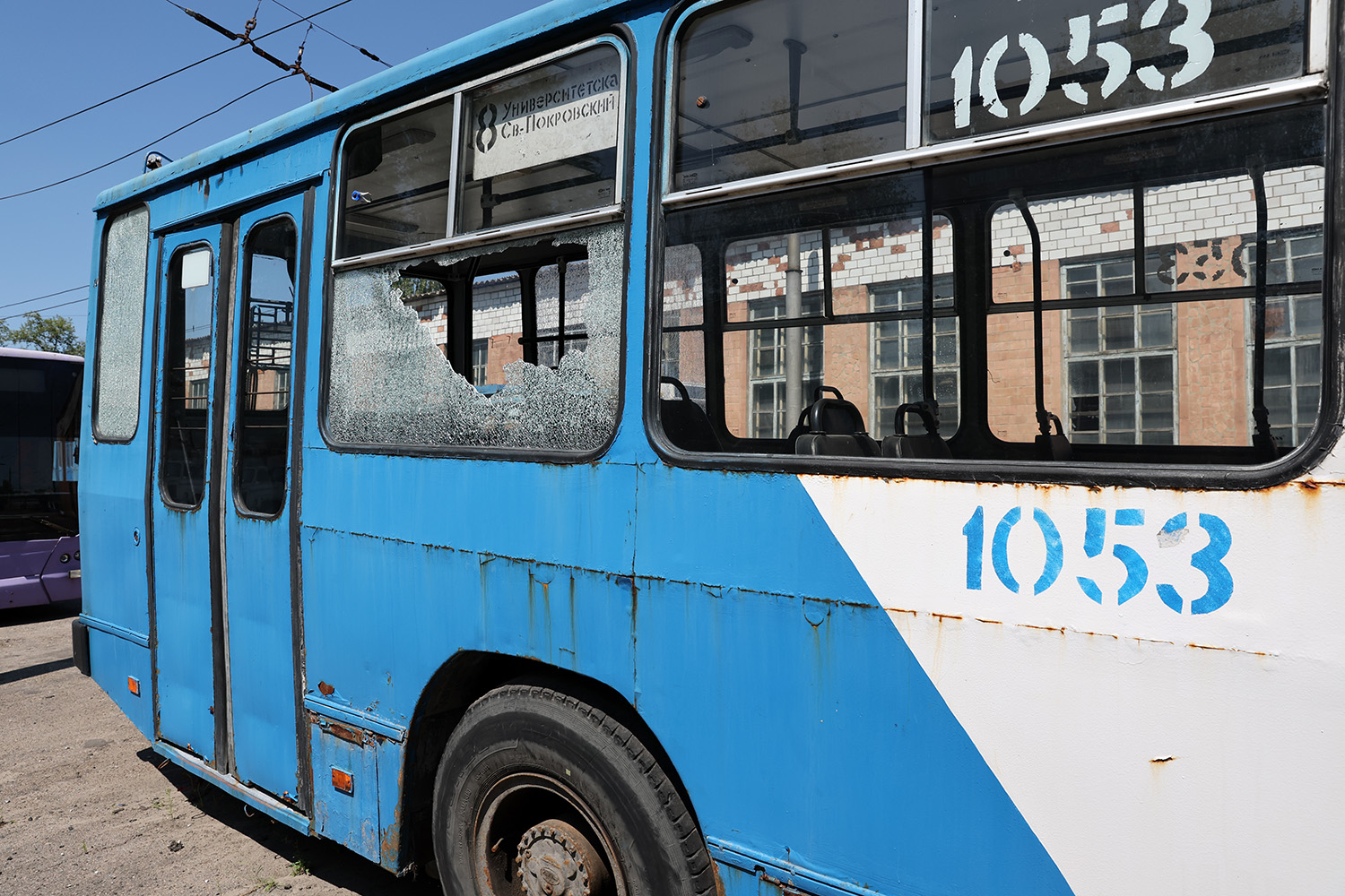 Донецк, ЮМЗ Т2 мод. 7 № 1053