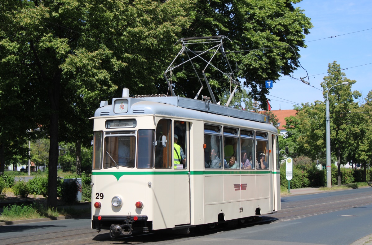 Хальберштадт, Reko TZ70 № 29; Хальберштадт — Юбилей: 120 лет электрическому трамвайному движению в Хальберштадте (03.06.2023)