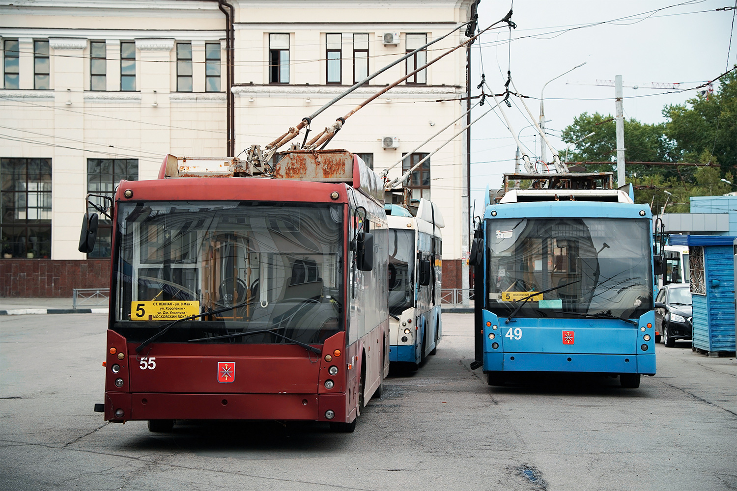 Тула, Тролза-5265.00 «Мегаполис» № 55; Тула, Тролза-5265.00 «Мегаполис» № 49