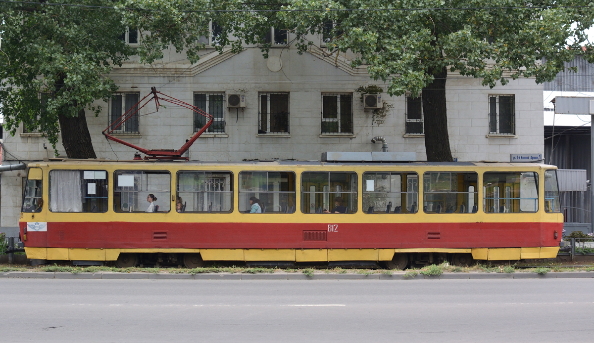 Ростов-на-Дону, Tatra T6B5SU № 812