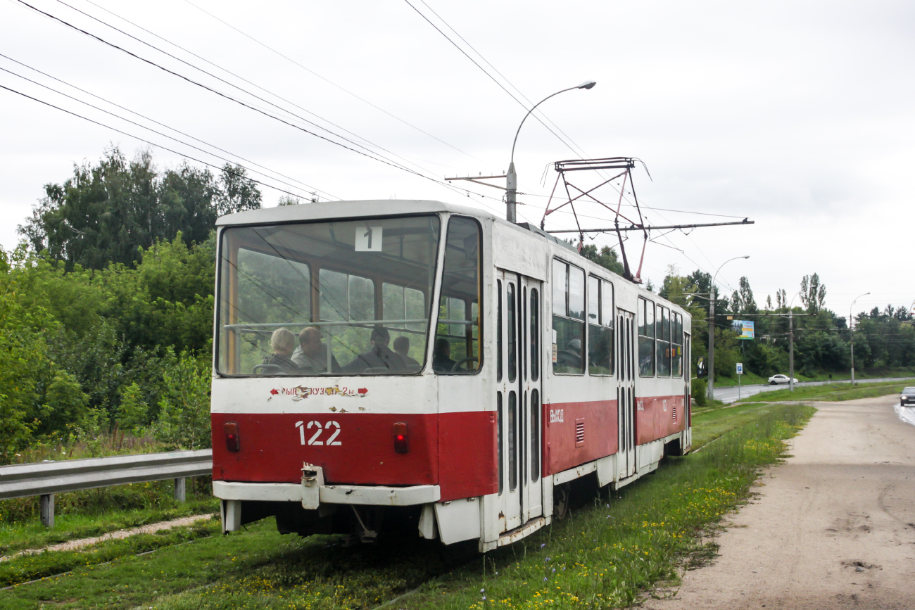 Липецк, Tatra T6B5SU № 122