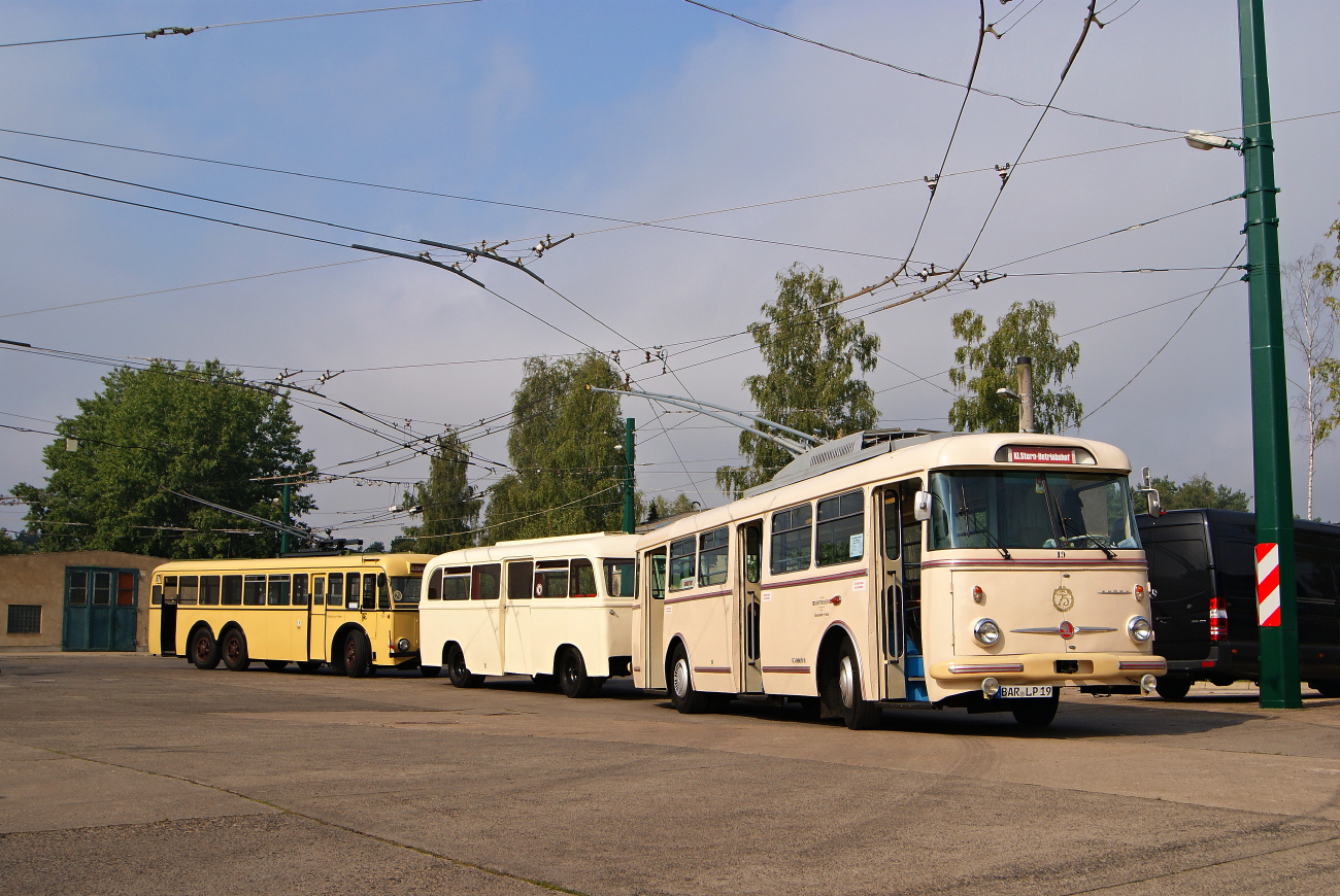 Эберсвальде, Škoda 9Tr14 № 19; Эберсвальде — Юбилей: 75 лет троллейбусу в Эберсвальде (12.09.2015)