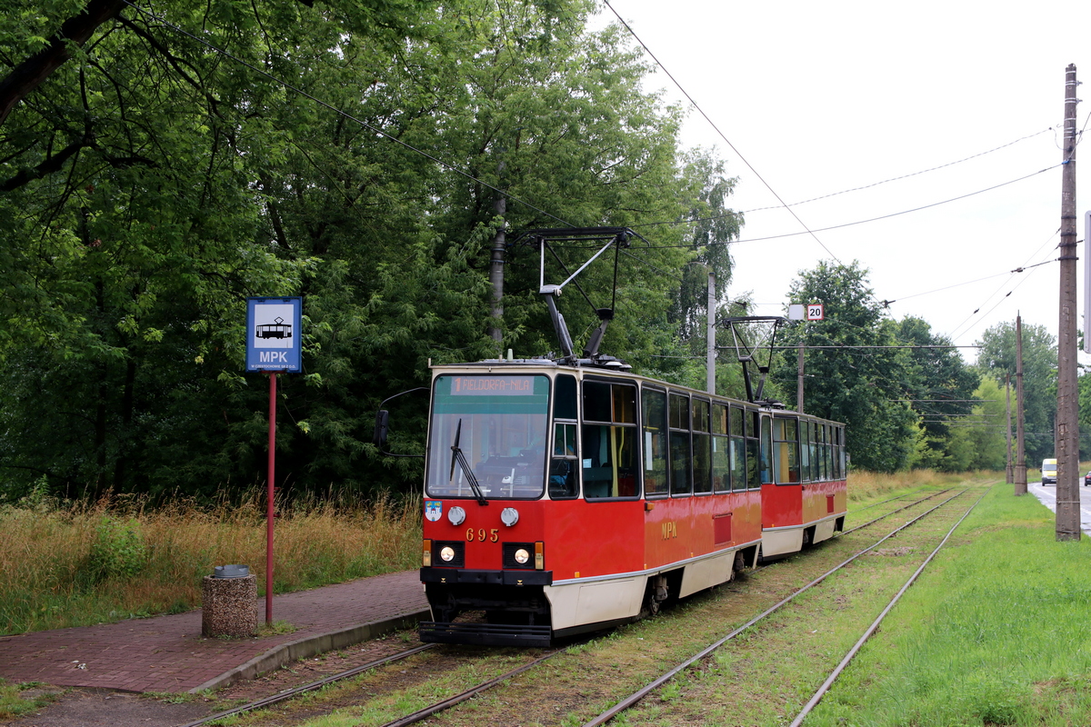 Ченстохова, Konstal 105Na № 695
