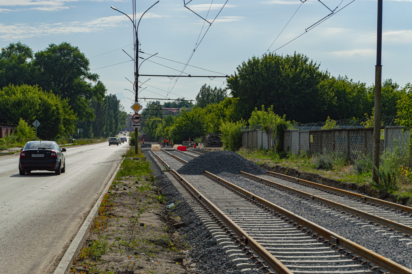 Lipetsk — Repair of the tram line under the concession agreement