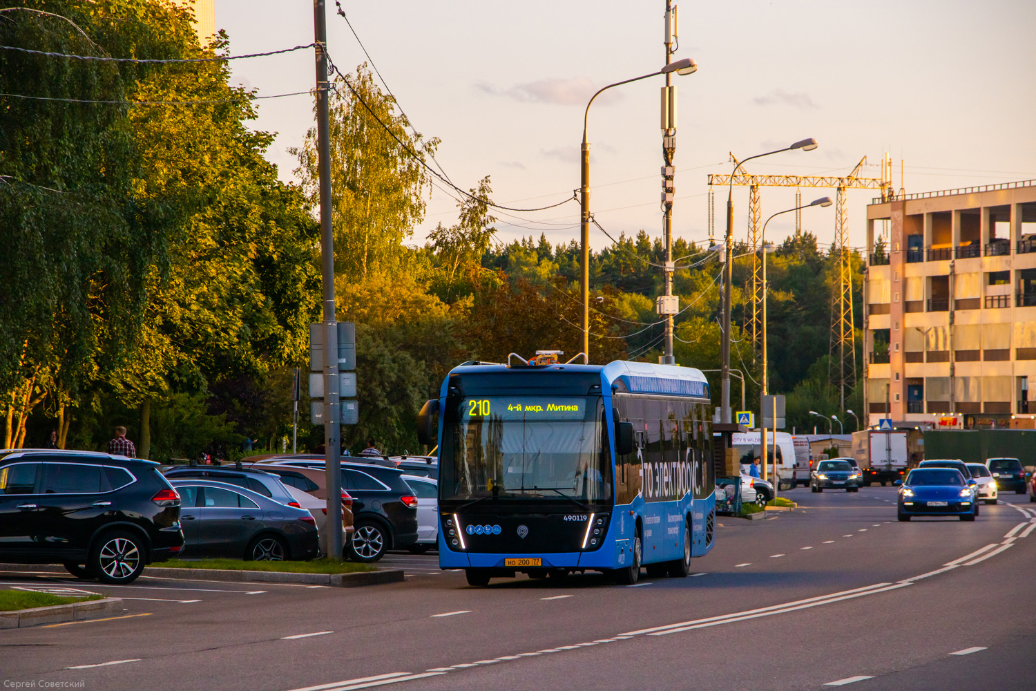 Москва, КАМАЗ-6282 № 490119