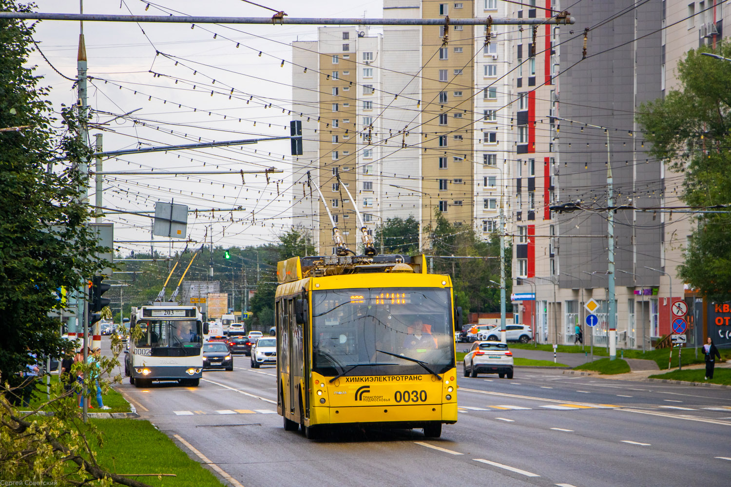 Химки, Тролза-5265.00 «Мегаполис» № 0030